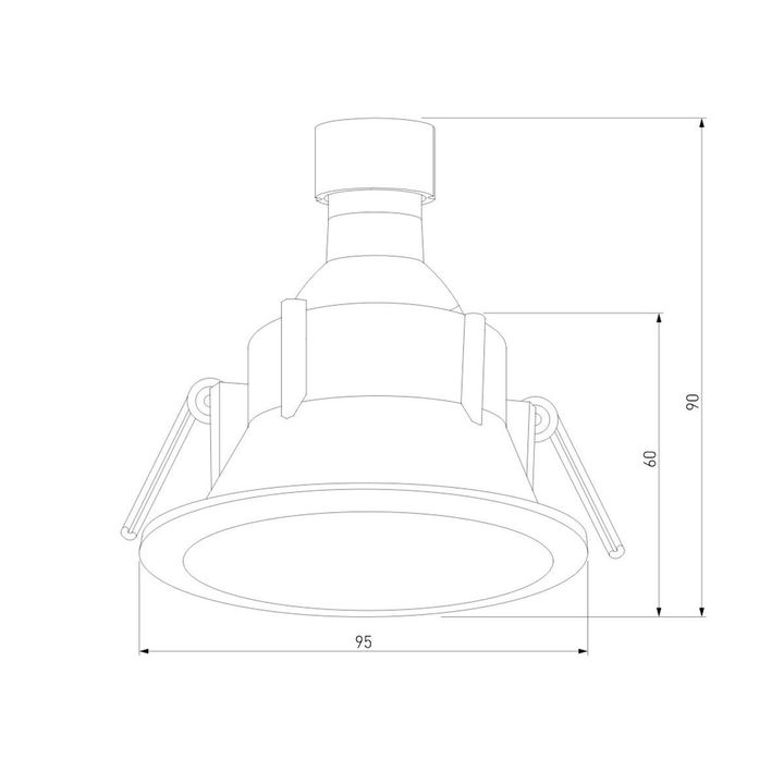 Встраиваемый светильник Elektrostandard 25059/01 a069721