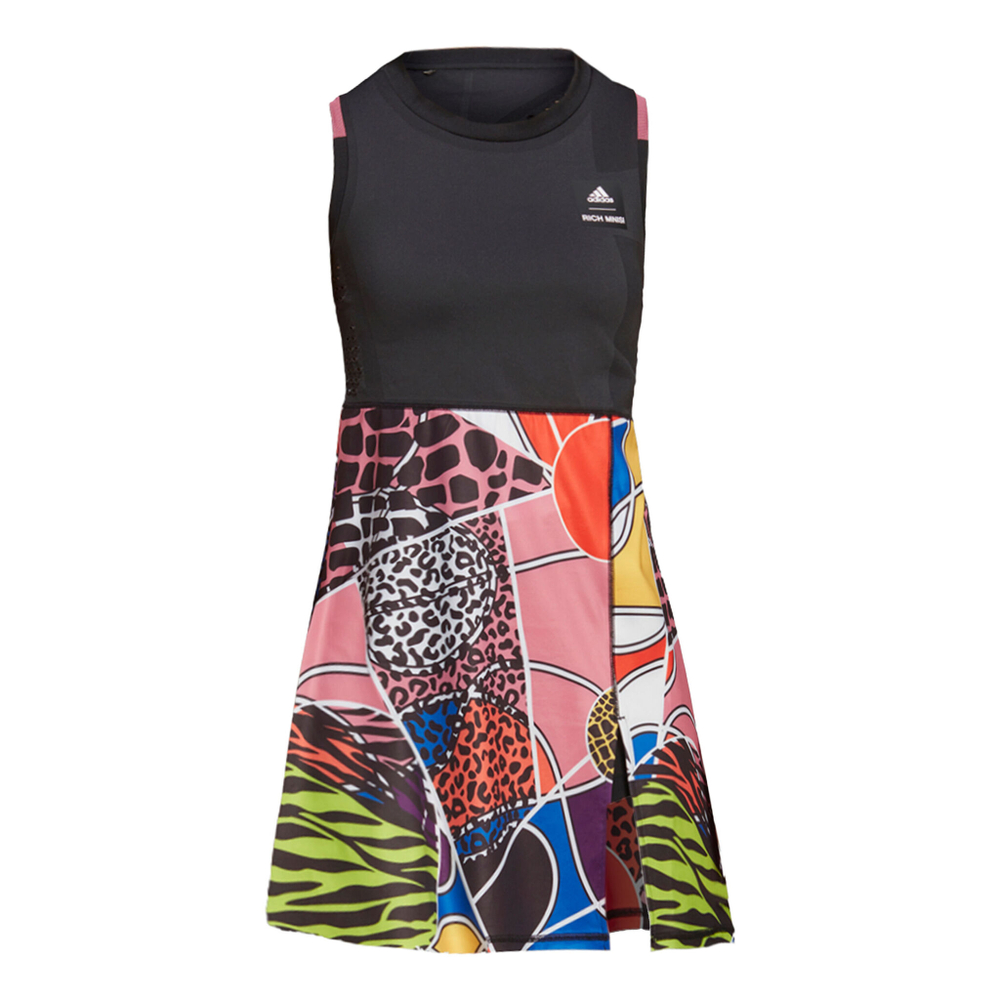 Женская теннисное платье adidas Tapered RM Dress Women - Black, Multicoloured