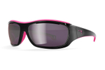 Спортивные очки LiP Tide / Gloss Black - Pink Rubber / PC / Vivide Silver Copper Smoke