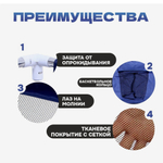 Детский сухой бассейн «Мечта» большой, размер: 235 × 129 × 107 см