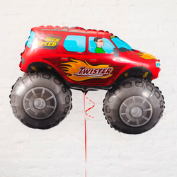 Шар (38""/97 см) Фигура, Бигфут, Красный, 1 шт. Д132