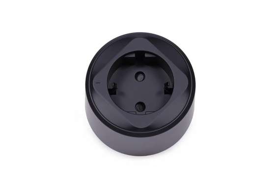 Адаптер трековой розетки T6R-B.N Черный d65