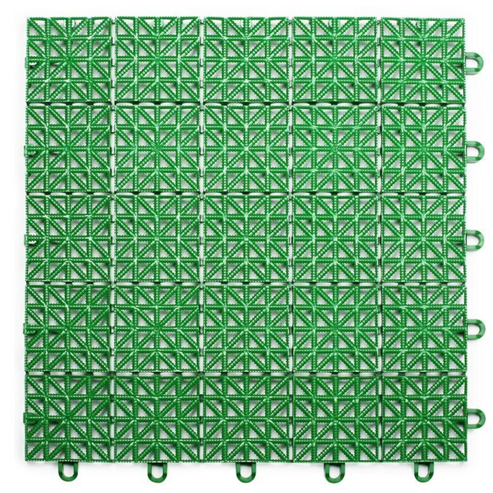 Модульное пластиковое покрытие ERFOLG  Home&amp;Garden от 1 до 50 м2 Зеленый