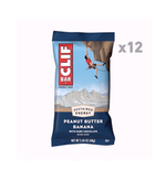 Clif Bar — Протеиновые батончики с бананом , арахисовым маслом и темным шоколадом — Сделано из органического овса — 10 г белка — Без ГМО — На растительной основе — Энергетические батончики