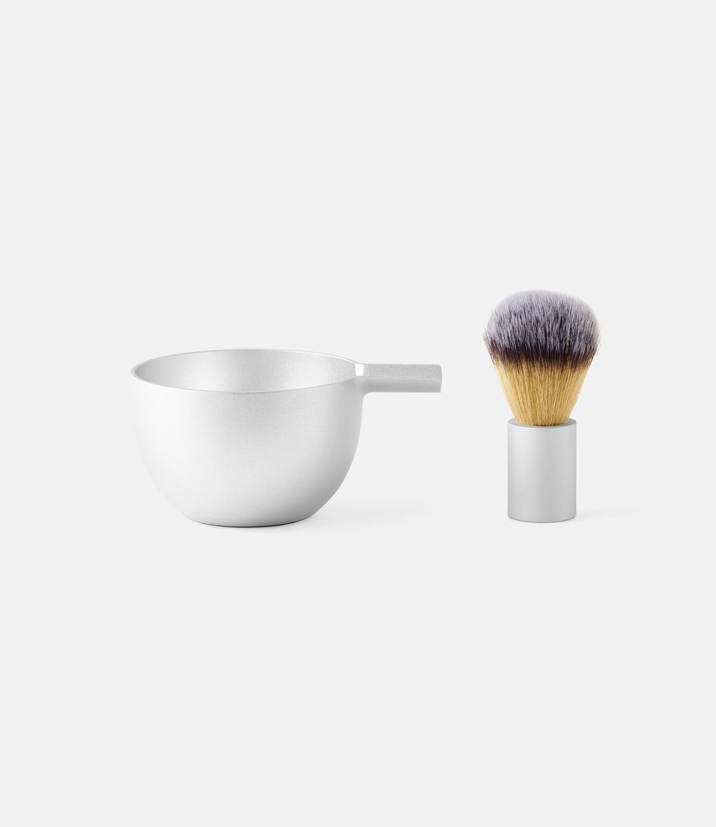 Morrama Brush & Bowl Silver — набор для бритья