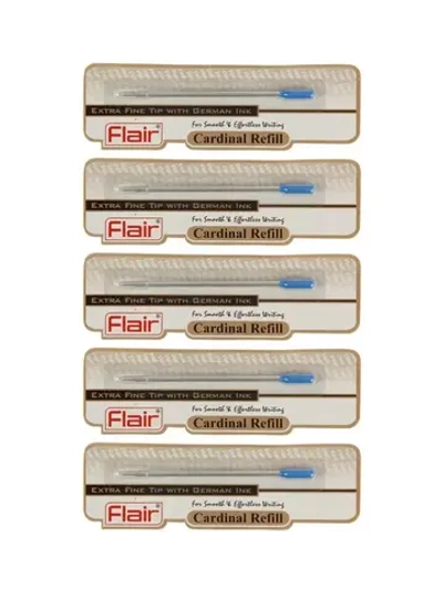 Стержень шариковый "CARDINAL" поворотный 1 мм синий, 5 шт.