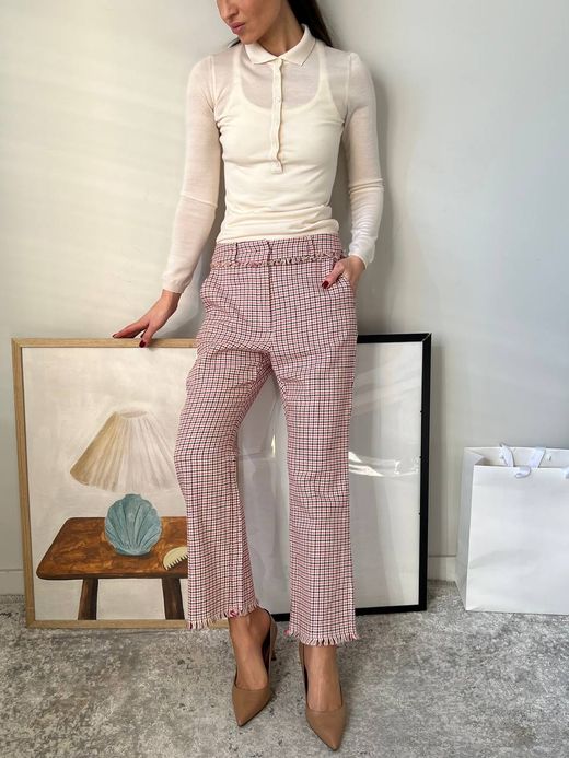 Хлопковые брюки Max Mara Weekend, S