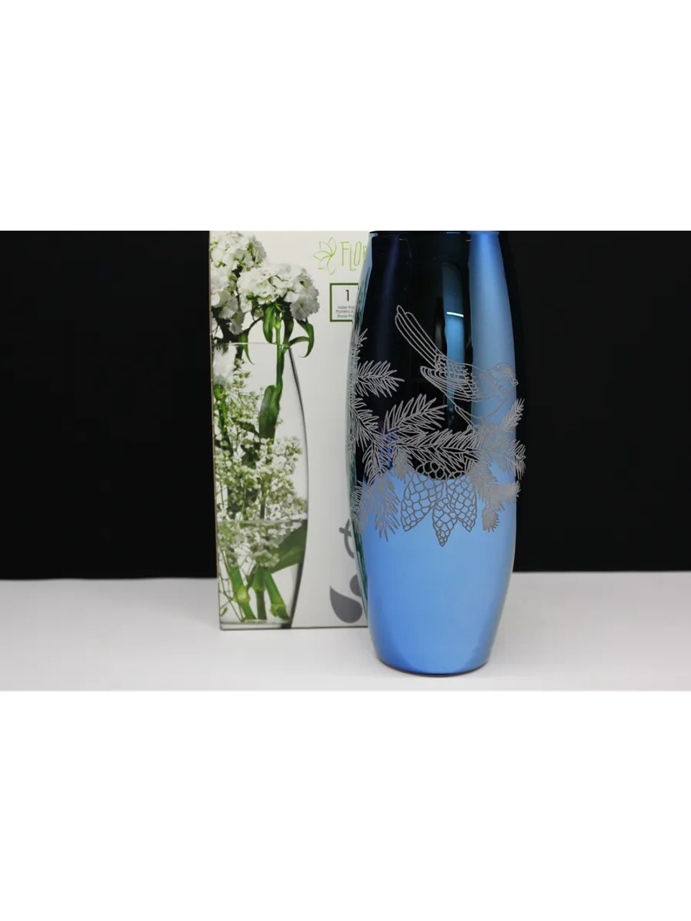 Ваза для цветов "Лазурит Шишки "