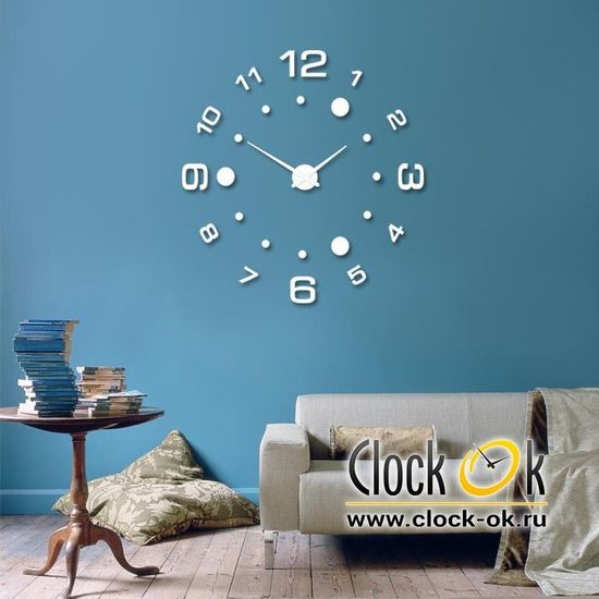 Настенные 3D часы Radius