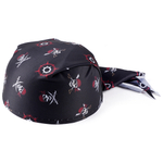 Шляпа, Пиратская бандана, Грозный пират, Черный, 54-56 разм.