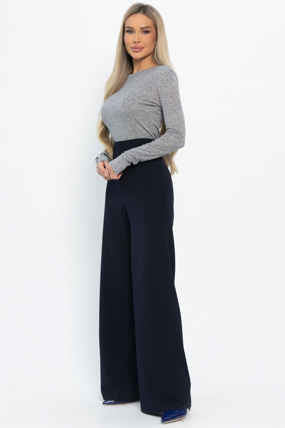 Брюки Азра (темно-синие) Б14886-4М LT Collection