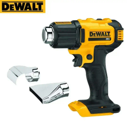 Тепловая пушка DEWALT DCE530, 20 В, литиевая батарея, промышленная электрическая тепловая пушка с регулируемой температурой и двойными насадками