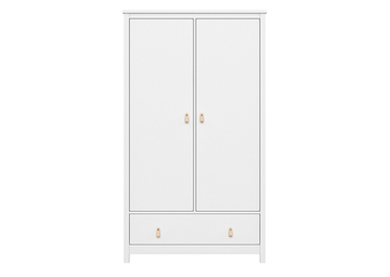 Шкаф Wood 2-х створчатый (белый)