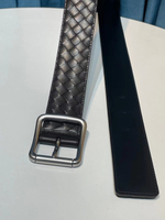 Ремень из мягкой итальянской телячьей кожи