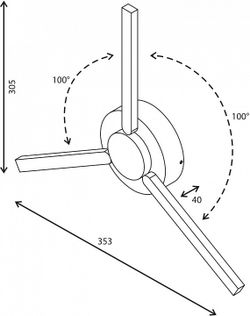 Накладной светильник Elektrostandard Techno a040501