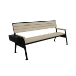 Скамья c подстаканником