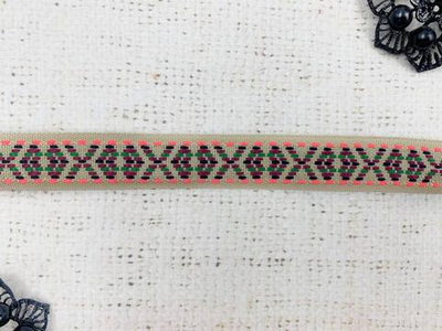Тесьма жаккард, ш. 2 см