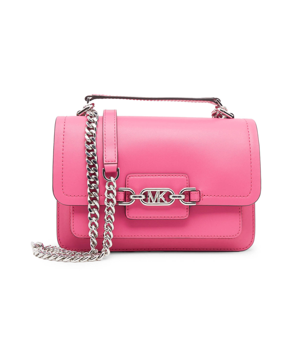 Кожаная сумка-мессенджер Michael Kors - розовый(30S2S7HL3L)