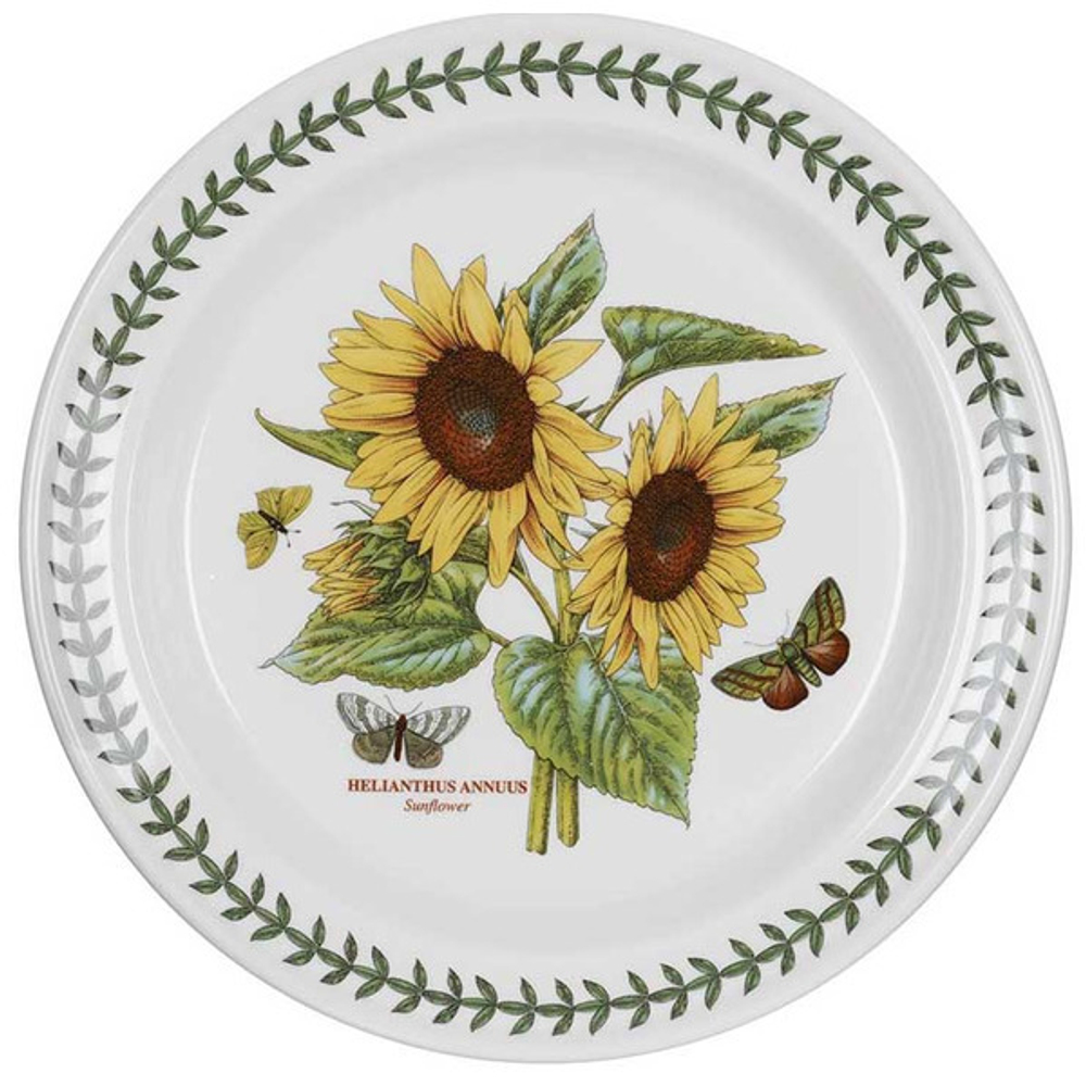 Тарелка обеденная 25см Portmeirion Ботанический сад Подсолнух