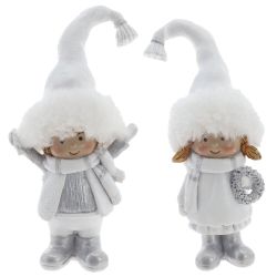 GAEM Фигурка декоративная "Дети", L6 W5 H13 см, 2в.