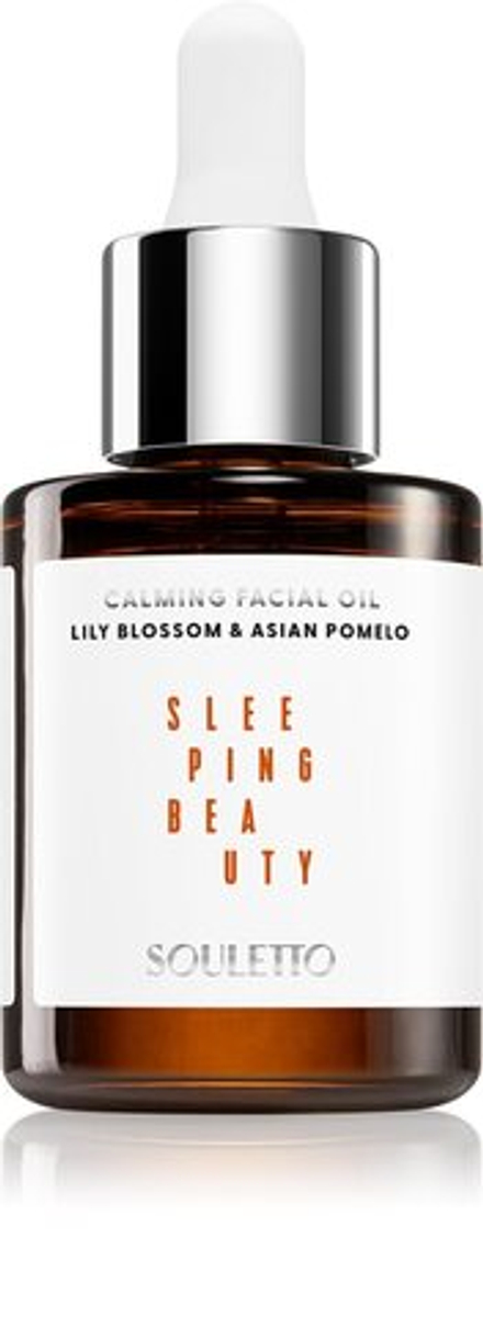 Souletto Lily Blossom & Asian Pomelo Calming Facial Oil - питательное масло для лица на ночь /   30  ml  / GTIN 8059300534748
