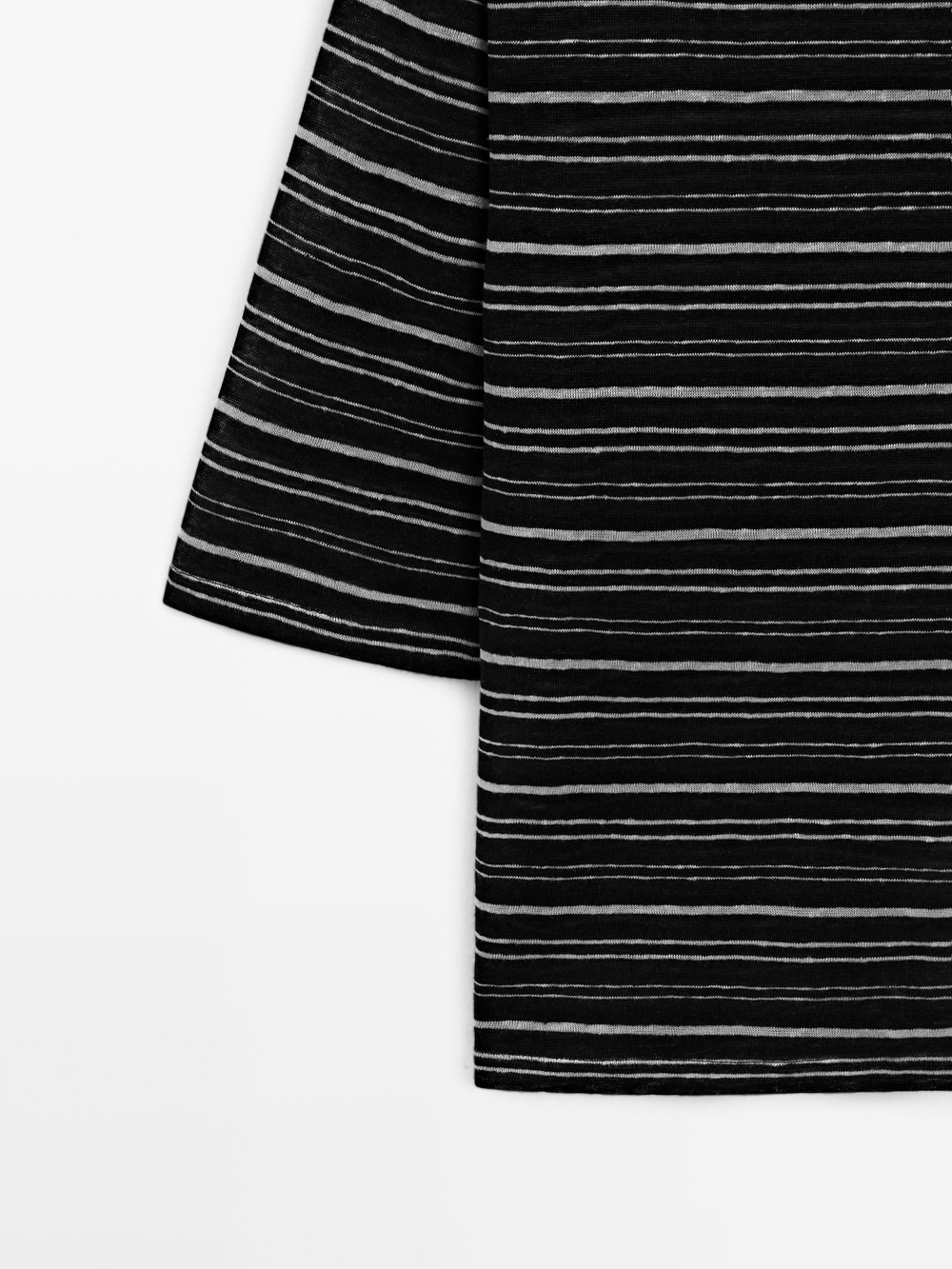 Massimo Dutti Трикотажная футболка, черный