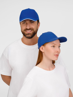 Бейсболка Buffalo, ярко-синяя