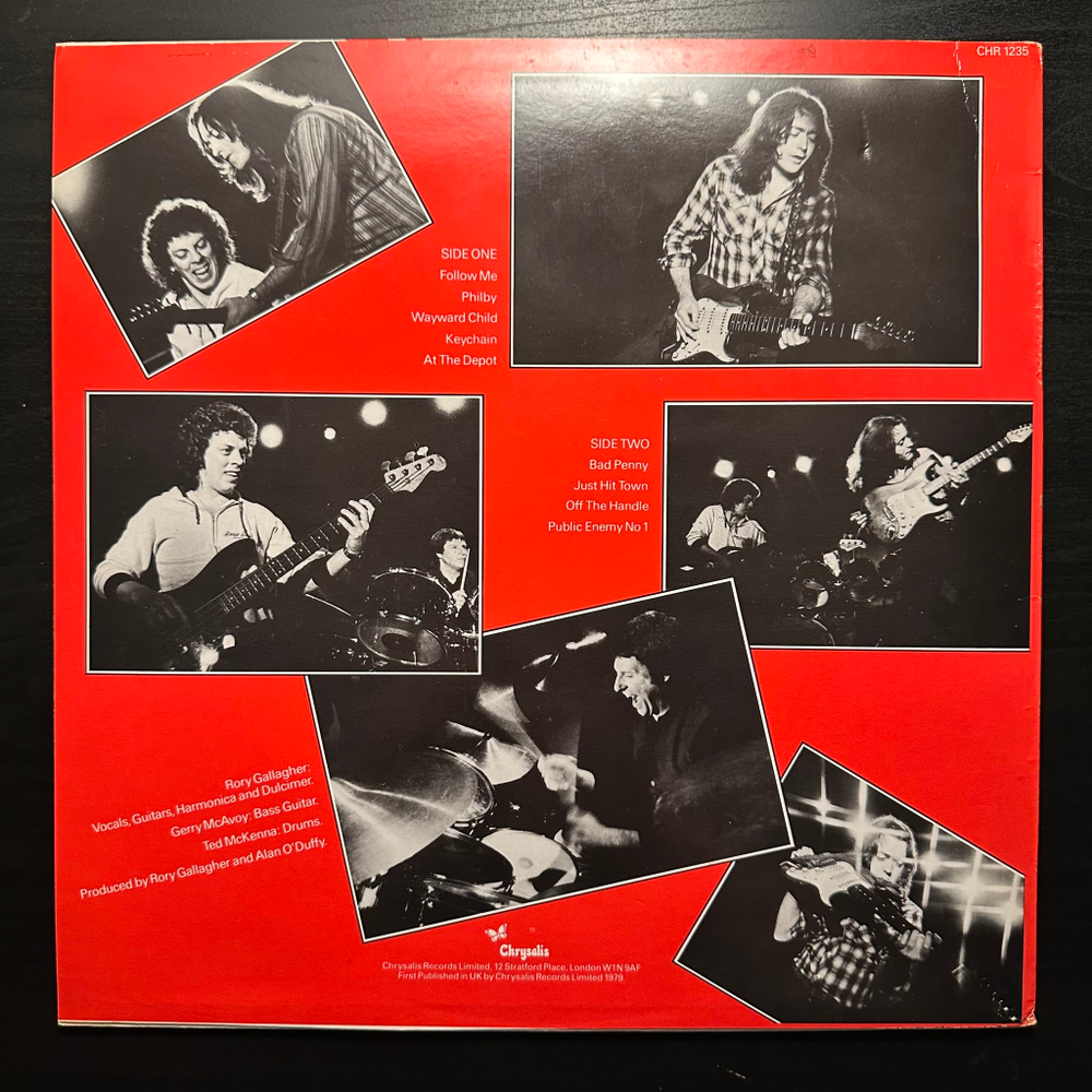 Rory Gallagher - Top Priority (Англия 1979г.)