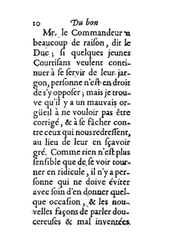Du Bon et Du Mauvais Usage | F.de Callieres