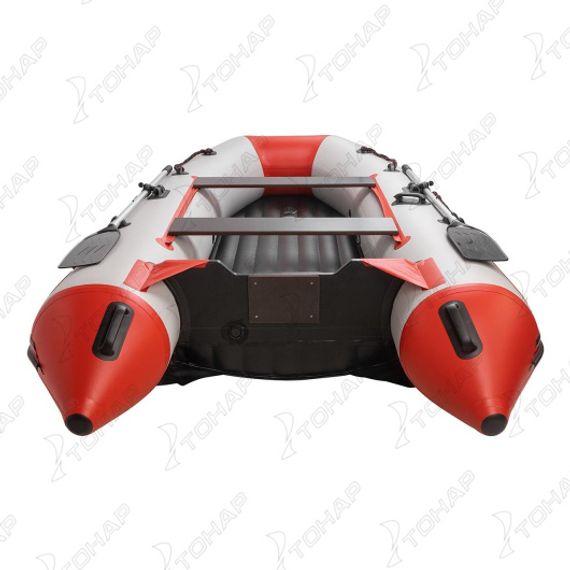 Лодка Алтай А320 надувное дно, светло-серый/красный (модель A-S320AS) Тонар