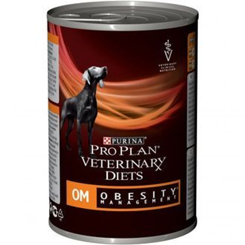 Purina Pro Plan Veterinary Diet (OM) Про План мусс для собак при ожирении, 400 г