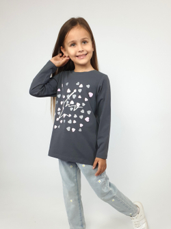 16-158-1 Лонгслив для девочки