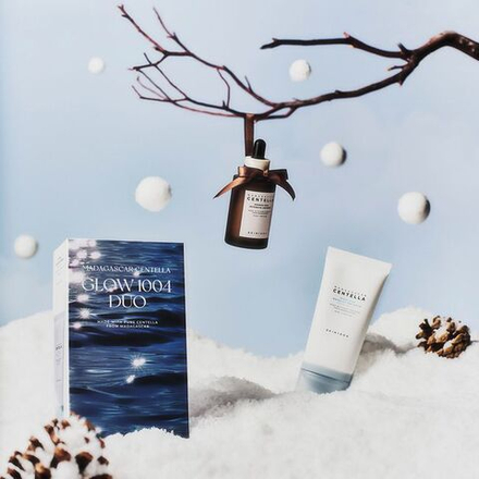 SKIN1004 Набор для сияния кожи (восстанавливающая сыворотка + дневной крем с spf) Madagascar Centella Glow 1004 Duo