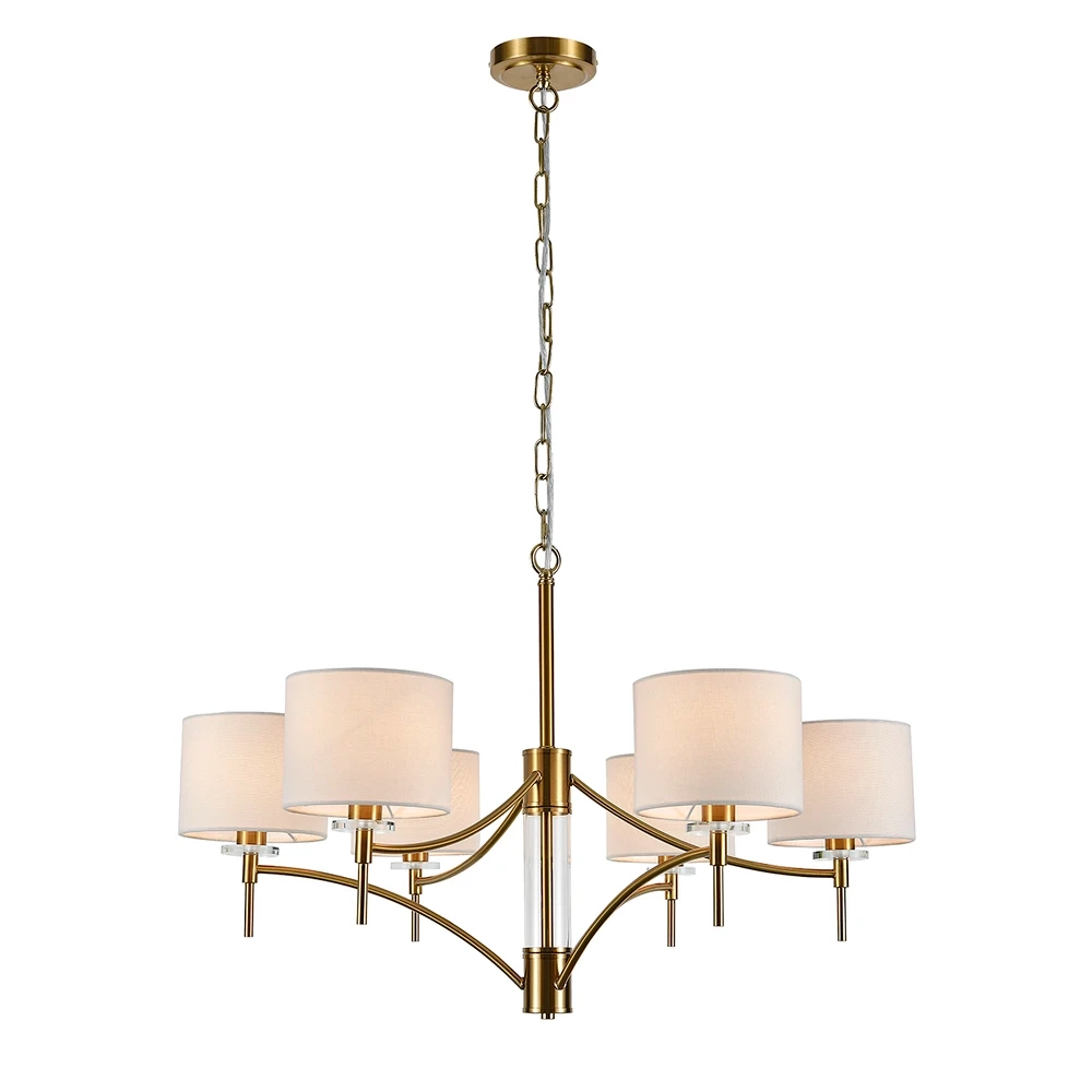 Подвесная люстра Indigo BOHEME 13031/6P Brass V000525