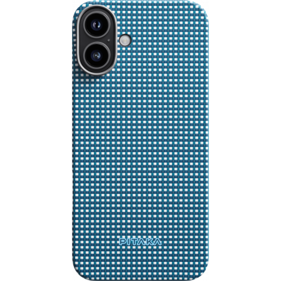 Чехол Pitaka MagEZ 5 (1500D) для iPhone 16 Plus, Ocean Blue