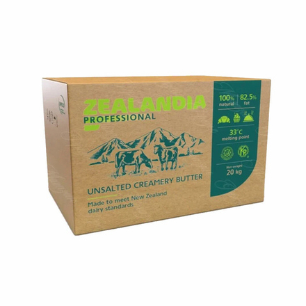 Масло сливочное 82,5% «Zealandia Professional» - 20 кг