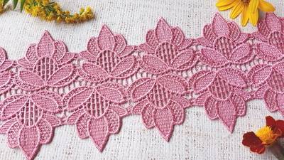 Кружево плетеное, ш. 11 см