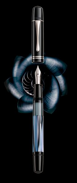 Перьевая ручка Pelikan Souveran M101N Grey-Blue (811590) 2