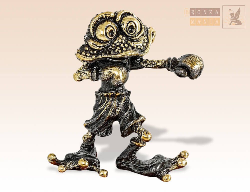 фигурка Лягушка Боксер