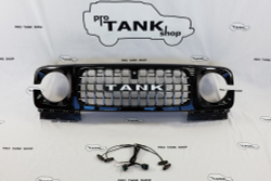 TANK 300 Решетка радиатора (ЧЕРНАЯ) с габаритами