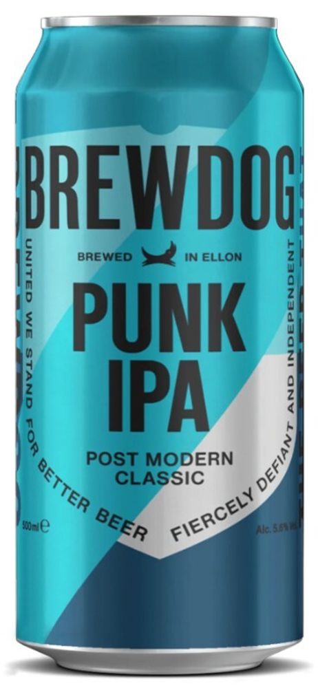 Пиво БрюДог Панк ИПА / BrewDog Punk IPA 0.5 - банка