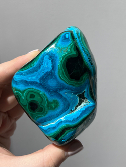 Хризоколла с малахитом