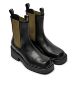 Кожаные челси на каблуке COLLEGE CHELSEA Furla - черный(YI49FCG BX1327)