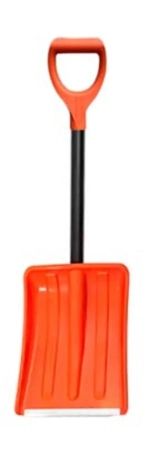 Лопата автомобильная 260*350мм «Авто-Вьюга Люкс» разборная с ал. пл. (ковш оранжевый)