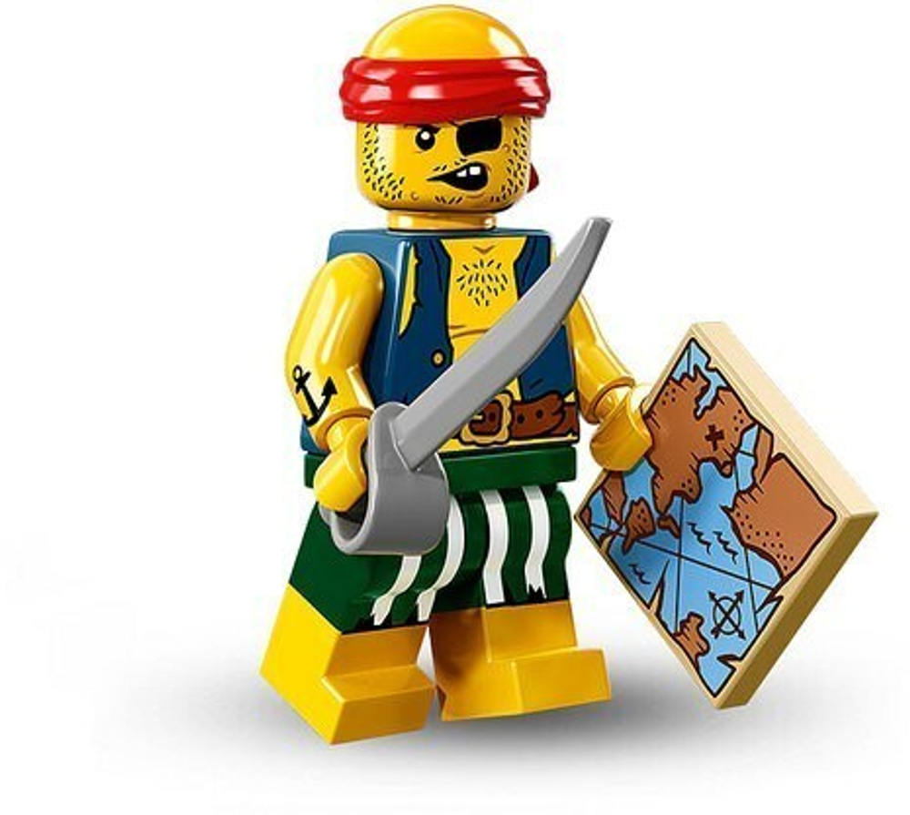 Минифигурка LEGO   71013 - 9 Пират