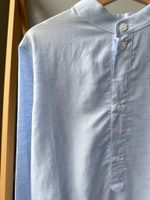 Рубашка из хлопка и льна Dal Lago, 140