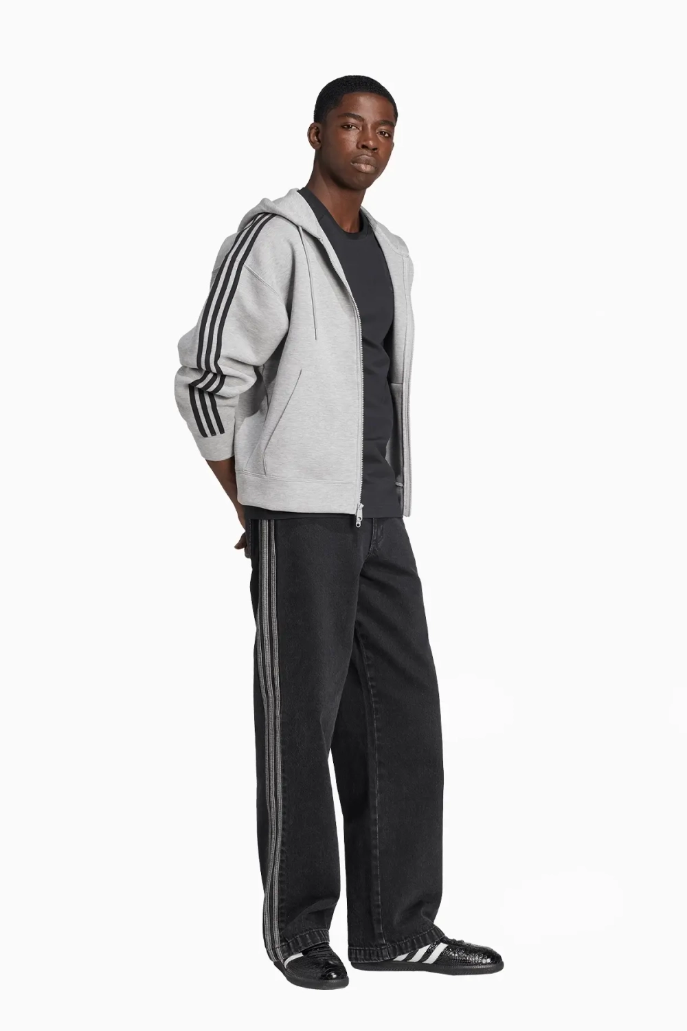 Кофта adidas Adicolor Spacer - серый