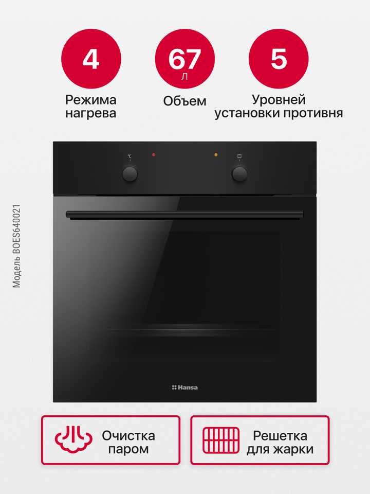 Духовой шкаф Hansa BOES640021