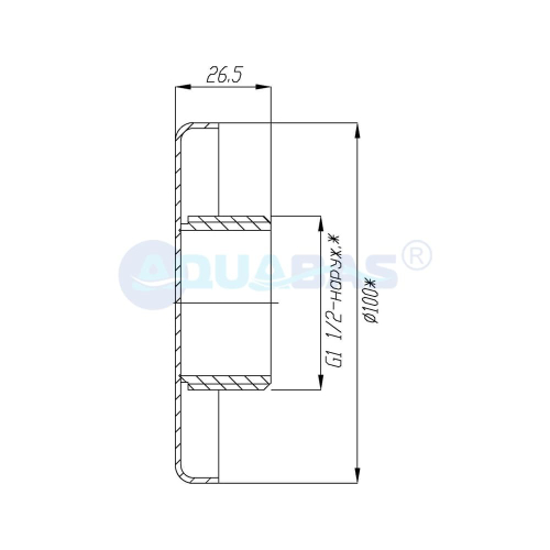 ФП.002.0 Заглушка к форсунке (ФП.111.5) для подключения пылесоса