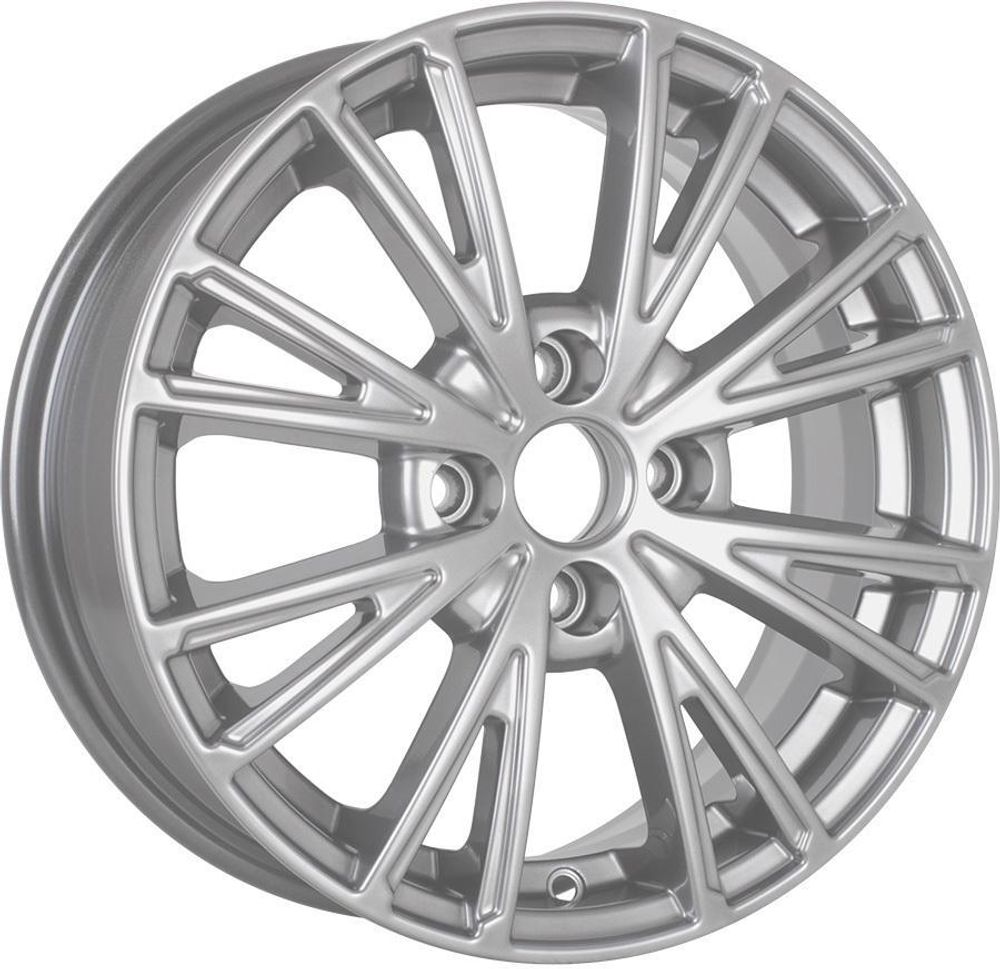 K&amp;K Меандр 6x16 4x100 ET 45 Dia 67.1 (silver)